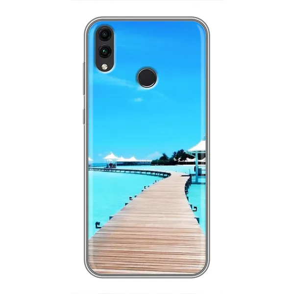 Чехол с рисунком «Набережная» для Huawei Honor 8X