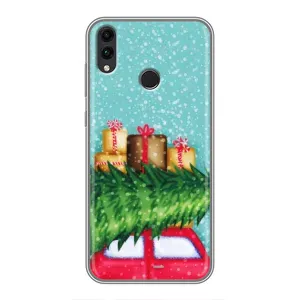 Чехол Новогодняя Елка на Huawei Honor 8X (Новогодние подарки)