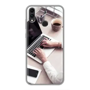 Силиконовый бампер (Работники) на Huawei Honor 8X (Офисный работник)