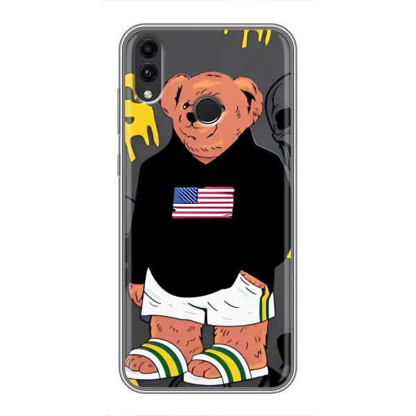 Чехол с рисунком «Teddy USA» для Huawei Honor 8X Чехол с рисунком «Teddy USA» для Huawei Honor 8X
