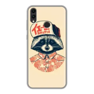 Силиконовый Чехол с Енотами на Huawei Honor 8X (В кепчику)