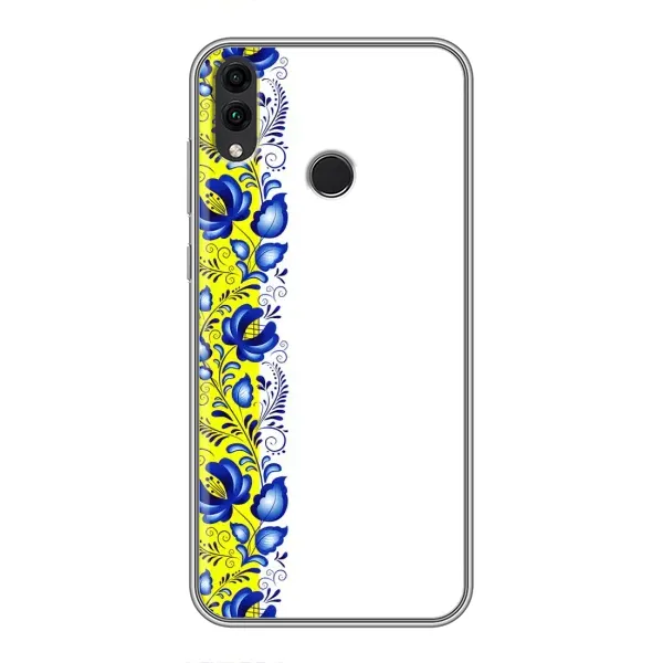 Чехол с рисунком «Желто-синяя вышиванка» для Huawei Honor 8X Чехол с рисунком «Желто-синяя вышиванка» для Huawei Honor 8X