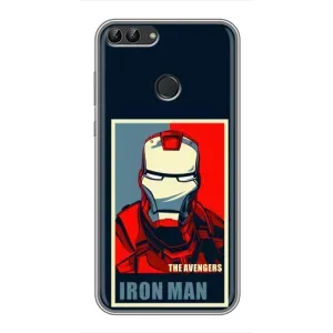 Чехол Супергерой Железный человек на Huawei Honor 9 Lite (Art Iron man)