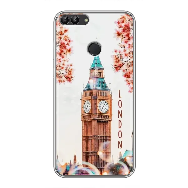 Чехол с рисунком «Часы Лондон» для Huawei Honor 9 Lite Чехол с рисунком «Часы Лондон» для Huawei Honor 9 Lite