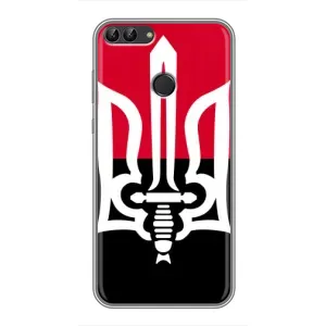 Чохли УПА (Червоно-Чорний) на Huawei Honor 9 Lite (Герб України)