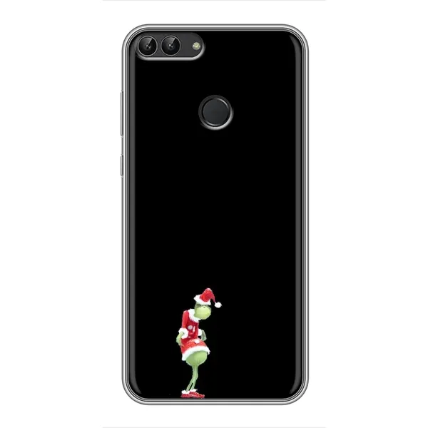 Чехол с рисунком «Гринч на чорном» для Huawei Honor 9 Lite