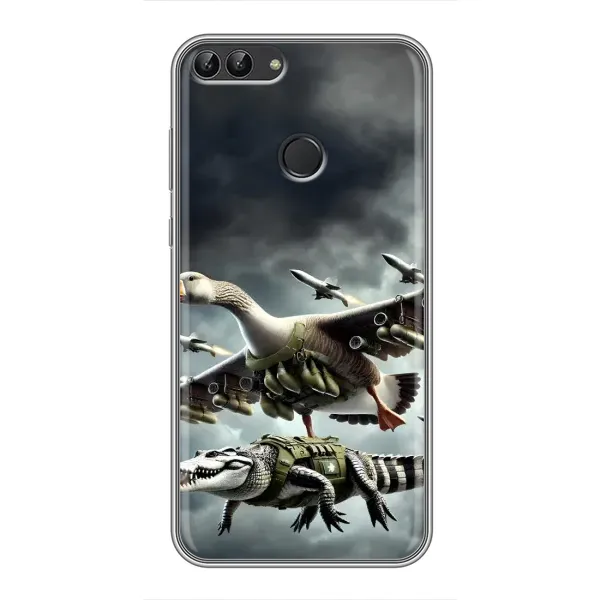 Чехол с рисунком «Гусини и крокодило» для Huawei Honor 9 Lite Чехол с рисунком «Гусини и крокодило» для Huawei Honor 9 Lite