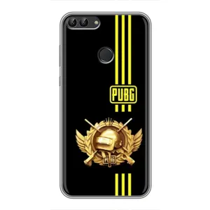 Чехол (TPU) с картинкой "Лого Пабг" на Хуавей Хонор 9 Лайт (Лого PUPG)