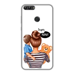 Чехлы для МАМЫ на Huawei Honor 9 Lite (Мама и сын)
