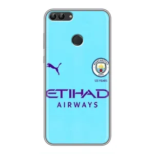 Силиконовые Чехлы принт Футбол на Huawei Honor 9 Lite (Man City)