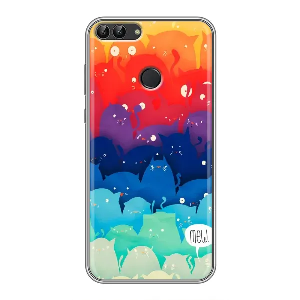 Чехол с рисунком «Mew» для Huawei Honor 9 Lite