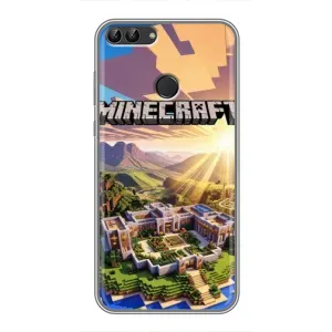 Чехол майнкрафт для Huawei Honor 9 Lite (MINECRAFT)