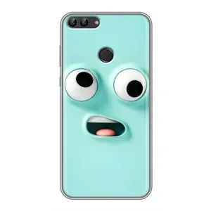 Силиконовые Чехлы (смешные стикеры) для Huawei Honor 9 Lite (Забавное мятное лицо)