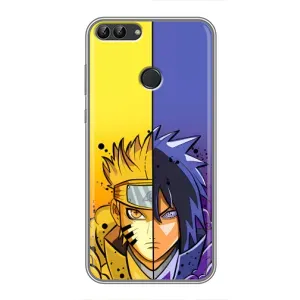 Купить Чехлы на телефон с принтом Anime для Huawei Honor 9 Lite (Naruto Vs Sasuke)