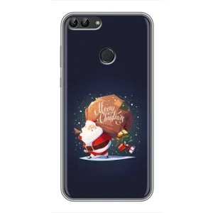 Чехол Санта Клаус для Huawei Honor 9 Lite (Подарки от Санты)