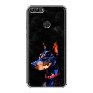 Бампер для Huawei Honor 9 Lite з картинкою "Песики" (Собака Мопсік)