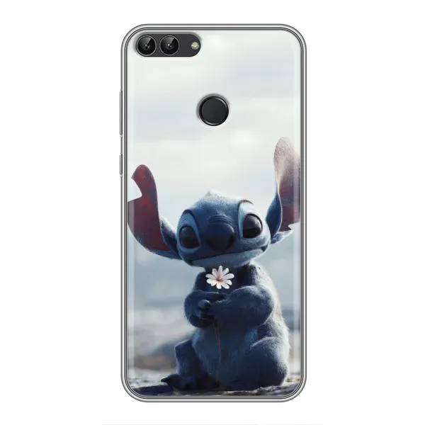Чехол с рисунком «Стич с цветочком» для Huawei Honor 9 Lite Чехол с рисунком «Стич с цветочком» для Huawei Honor 9 Lite