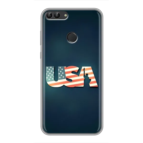 Чехол с рисунком «USA» для Huawei Honor 9 Lite Чехол с рисунком «USA» для Huawei Honor 9 Lite