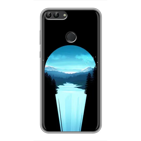 Чехол с рисунком «Синий Водопад» для Huawei Honor 9 Lite Чехол с рисунком «Синий Водопад» для Huawei Honor 9 Lite
