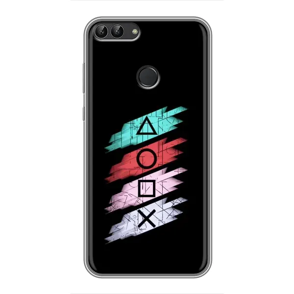 Чехол с рисунком «Значки Sony» для Huawei Honor 9 Lite Чехол с рисунком «Значки Sony» для Huawei Honor 9 Lite