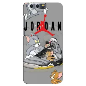 Силиконовый Чехол Nike Air Jordan на Хуавей Хонор 9 (Air Jordan)