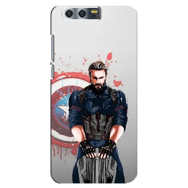 Чехол с рисунком «Арт капитан» для Huawei Honor 9 (Glory 9, STF)