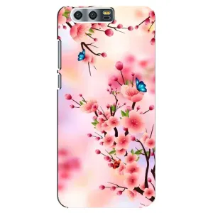 Чехол с принтом САКУРЫ на Huawei Honor 9, Glory 9, STF (Бабочки на сакуре)