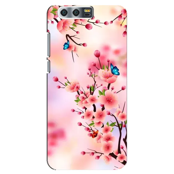 Чехол с рисунком «Бабочки на сакуре» для Huawei Honor 9 (Glory 9, STF) Чехол с рисунком «Бабочки на сакуре» для Huawei Honor 9 (Glory 9, STF)