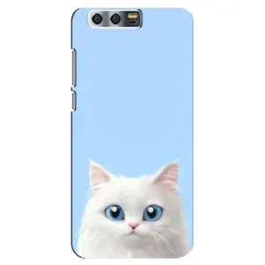 Чохол на тематику: Коти для Huawei Honor 9 (Glory 9, STF) (Білий кіт)