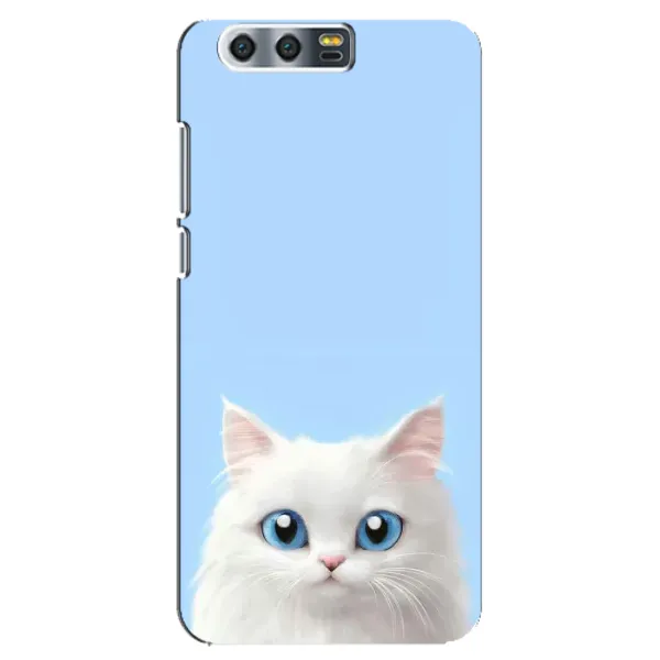 Чехол с рисунком «Белый кот» для Huawei Honor 9 (Glory 9, STF) Чехол с рисунком «Белый кот» для Huawei Honor 9 (Glory 9, STF)