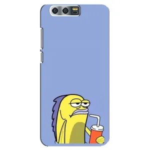 Бампер с принтом Мемы для Huawei Honor 9, Glory 9, STF (Безразличие)