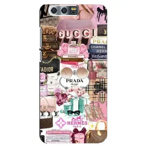 Чехол (Dior, Prada, YSL, Chanel) для Huawei Honor 9, Glory 9, STF (Бренды)