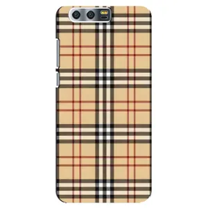 Чехол с Брендами одежды на Хуавей Хонор 9 (Burberry стиль)