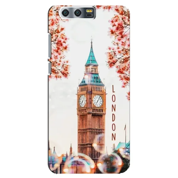 Чехол с рисунком «Часы Лондон» для Huawei Honor 9 (Glory 9, STF) Чехол с рисунком «Часы Лондон» для Huawei Honor 9 (Glory 9, STF)