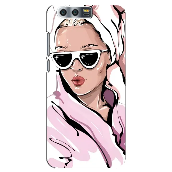 Чехол с рисунком «Девушка в халате» для Huawei Honor 9 (Glory 9, STF) Чехол с рисунком «Девушка в халате» для Huawei Honor 9 (Glory 9, STF)