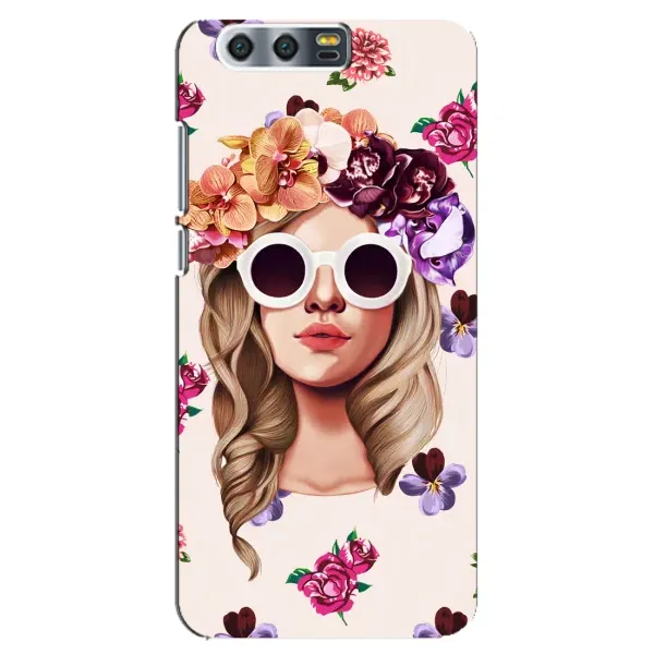 Чехол с рисунком «Девушка в очках» для Huawei Honor 9 (Glory 9, STF) Чехол с рисунком «Девушка в очках» для Huawei Honor 9 (Glory 9, STF)