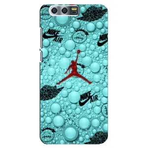 Силиконовый Чехол Nike Air Jordan на Хуавей Хонор 9 (Джордан Найк)