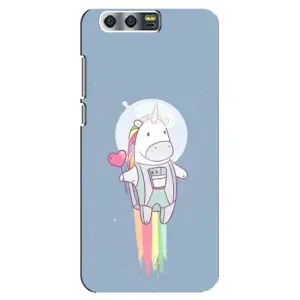 Чехол Unicorn на Huawei Honor 9, Glory 9, STF (Единорог космонавт)
