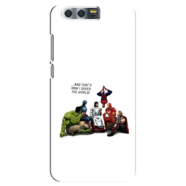 Чехол с рисунком «Иисус супергерой» для Huawei Honor 9 (Glory 9, STF) Чехол с рисунком «Иисус супергерой» для Huawei Honor 9 (Glory 9, STF)