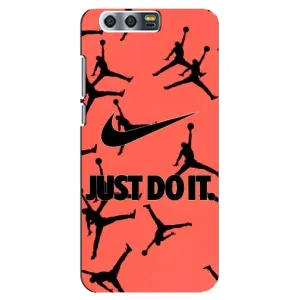 Силиконовый Чехол Nike Air Jordan на Хуавей Хонор 9 (Just Do It)