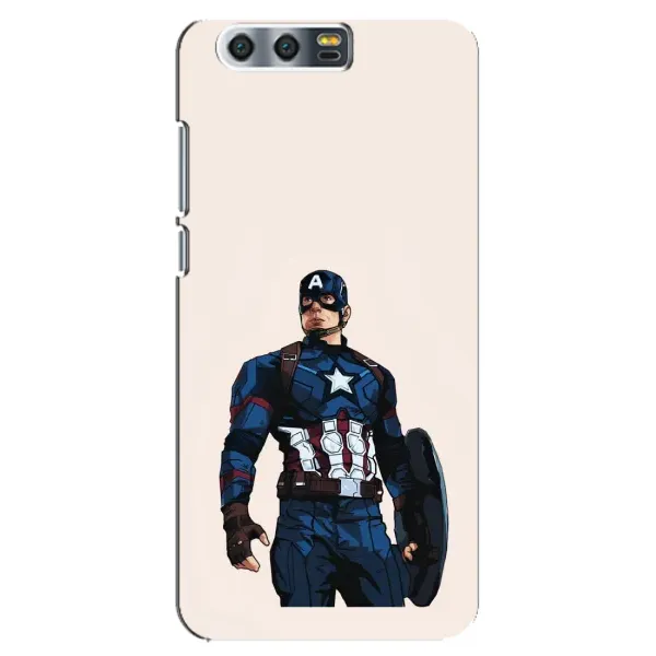 Чехол с рисунком «Капитан Америка» для Huawei Honor 9 (Glory 9, STF)