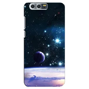 Чохол (ТПУ) з планетами на Huawei Honor 9, Glory 9, STF (Космічний вид)