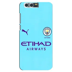Силиконовые Чехлы принт Футбол на Huawei Honor 9, Glory 9, STF (Man City)