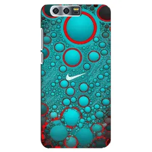 Силиконовый Чехол на Huawei Honor 9, Glory 9, STF с картинкой Nike (Найк зеленый)