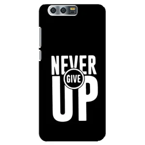 Силиконовый Чехол на Huawei Honor 9, Glory 9, STF с картинкой Nike (Never Give UP)