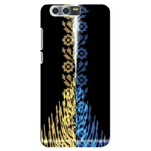 Силиконовый Чехол на Huawei Honor 9, Glory 9, STF (Патриотическая вышиванка)