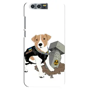 Чехол с принтом Собаки Патрон для Huawei Honor 9, Glory 9, STF (Пёс Патрон с ракетой)