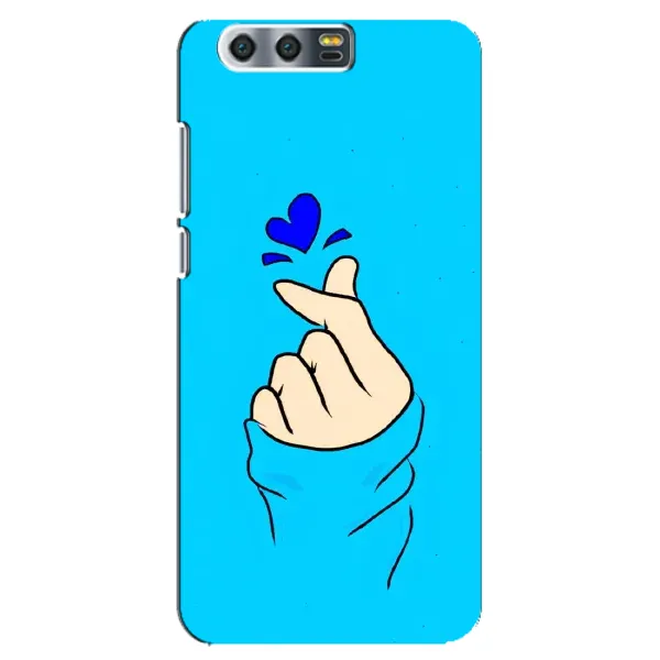 Чехол с рисунком «Сердце на синем» для Huawei Honor 9 (Glory 9, STF) Чехол с рисунком «Сердце на синем» для Huawei Honor 9 (Glory 9, STF)