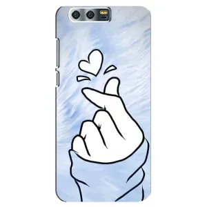 Чехлы (Знак сердечка) на Huawei Honor 9, Glory 9, STF (Сердечка знак)