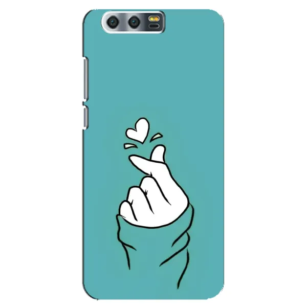 Чехол с рисунком «Сердечко на бирюзовом» для Huawei Honor 9 (Glory 9, STF) Чехол с рисунком «Сердечко на бирюзовом» для Huawei Honor 9 (Glory 9, STF)